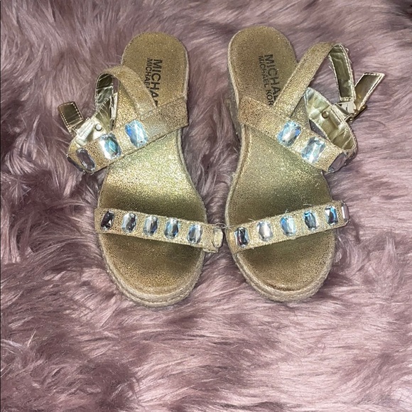 Girls Michael Kors wedges - Picture 1 of 4